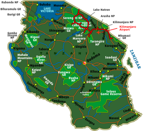 Map Complete Northern Circuit (14 days)